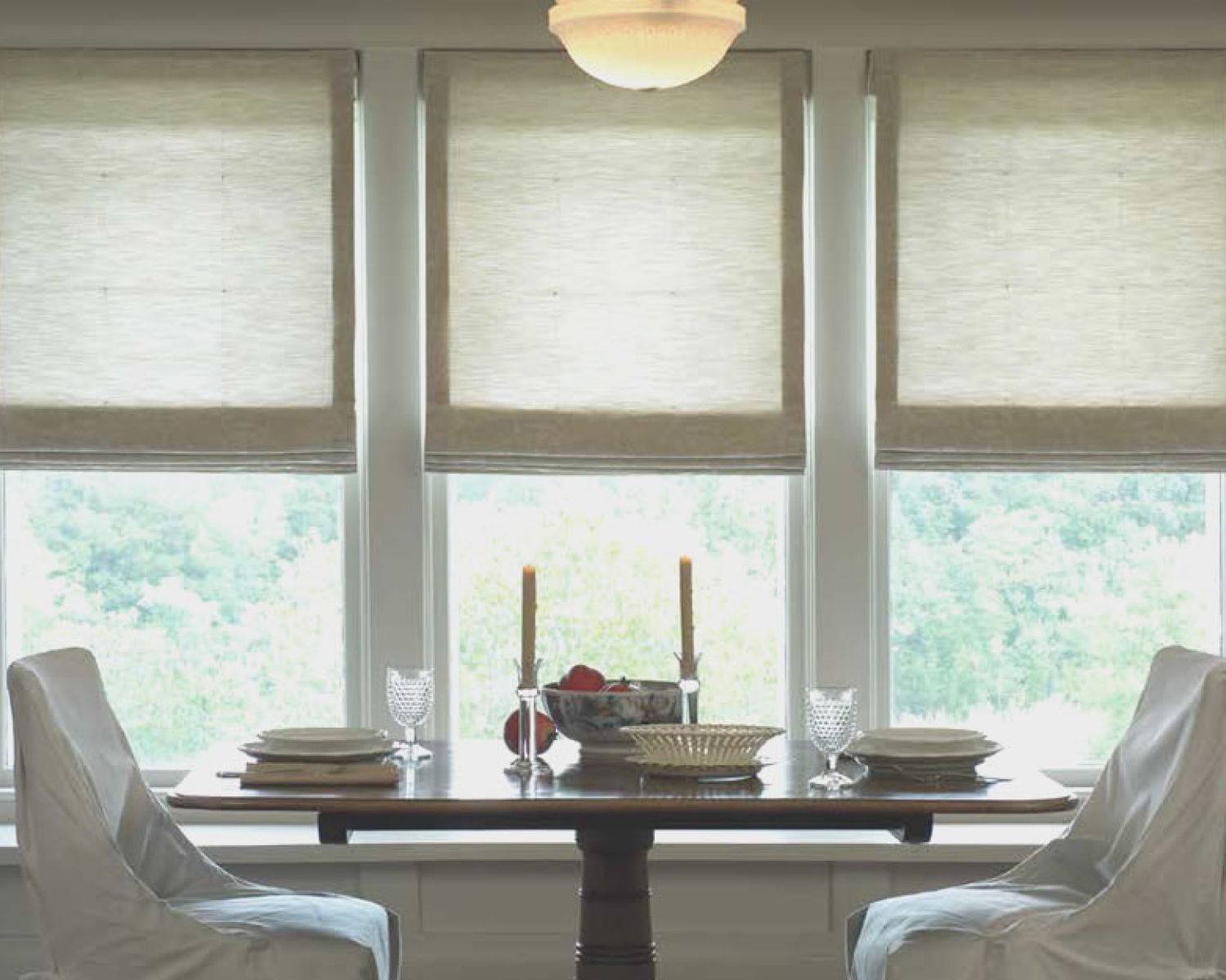 roman shades, home automation