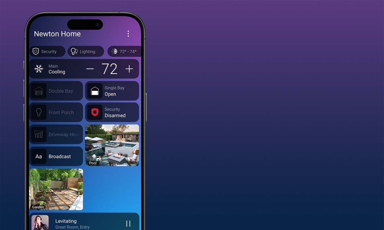 Control4, Ipad Interface